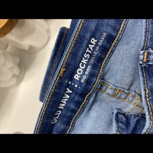 Rockstar skinny jeans - old navy